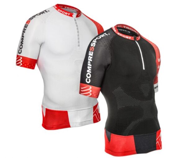 maglia a compressione trail shirt ss compressport